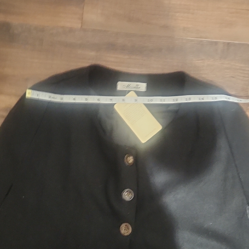 MOONAR Black Women's Fully Lined Carolers Cape/Jacket Size Large NWT - Picture 13 of 13